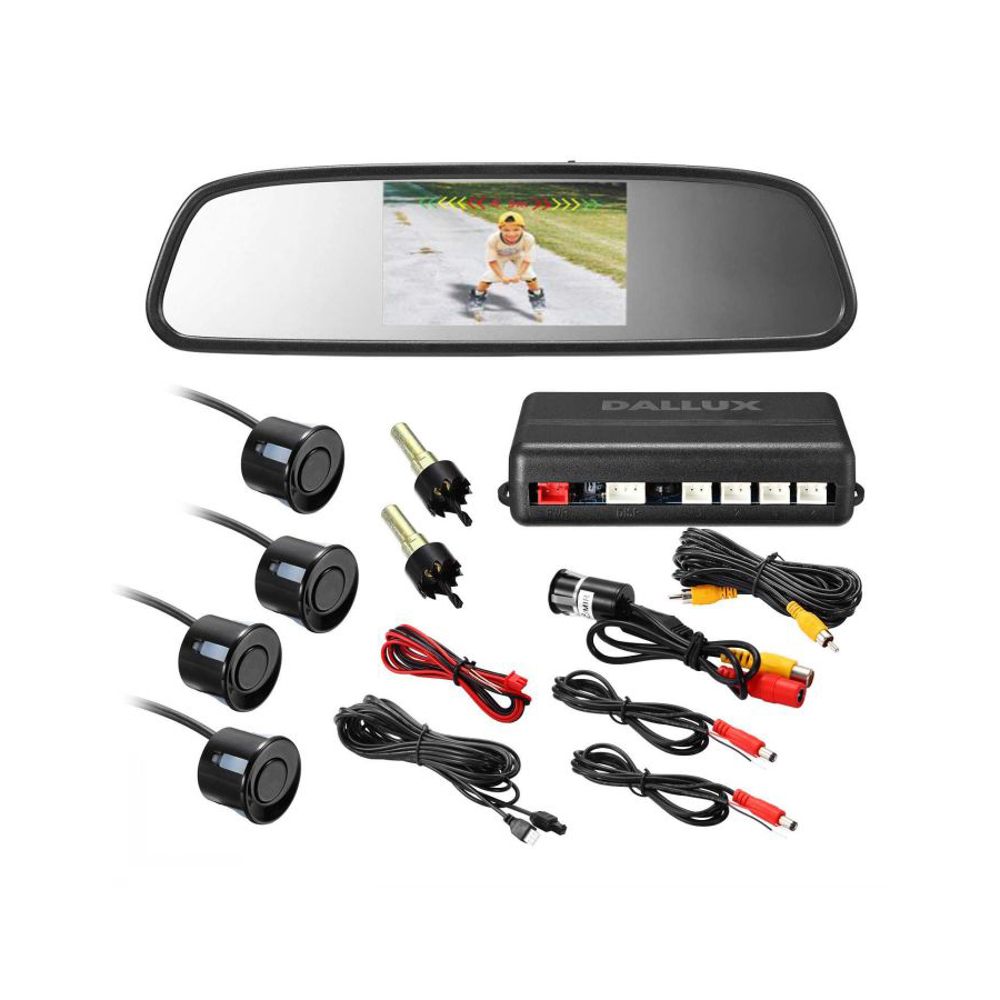 Dallux PS4002 Mirror Video Parking Sensor
