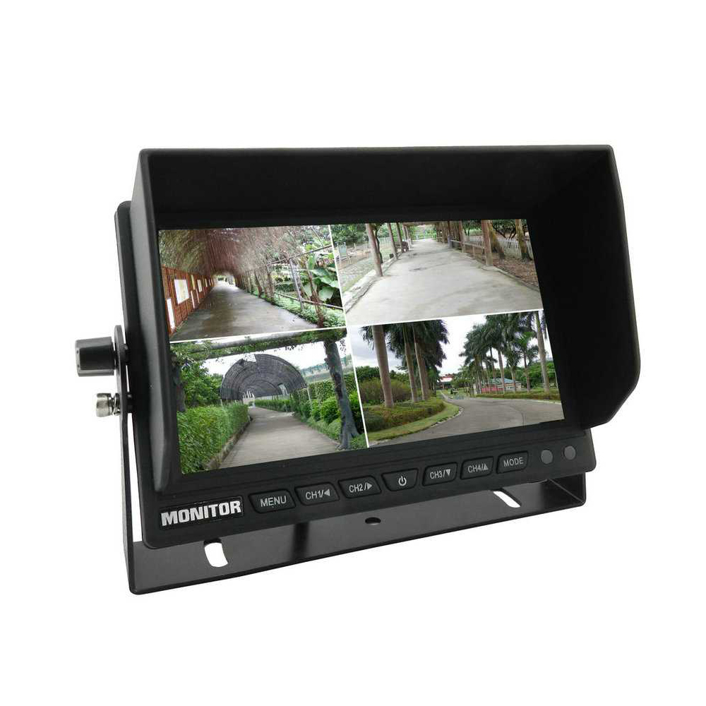 Dallux M7000QB Seven Inch Four Channel LCD Monitor