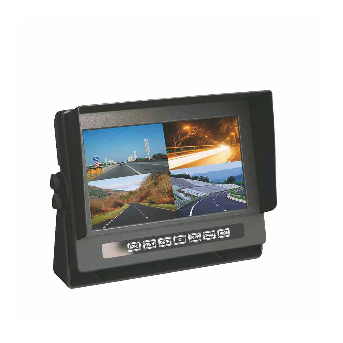 Dallux WPM7000Q Waterproof Quad Slip Image LCD Monitor