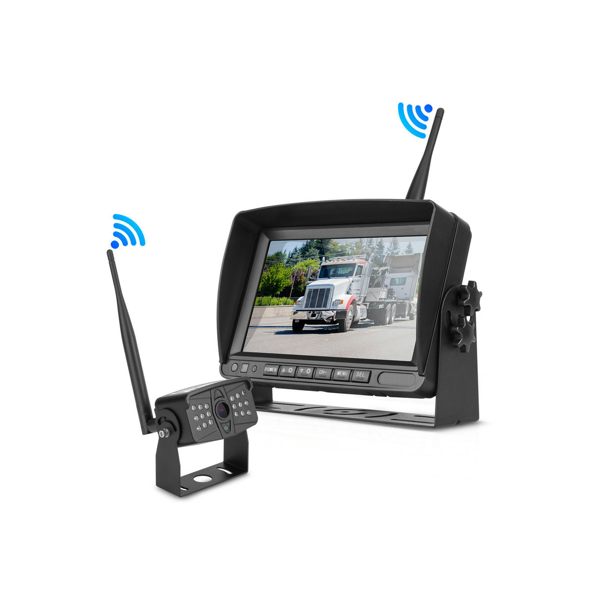Truck Wireless Rearview Camera System WCS7001